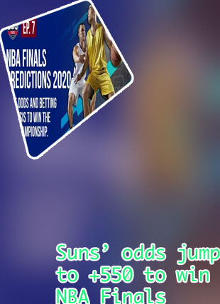 Suns odds to win the championship